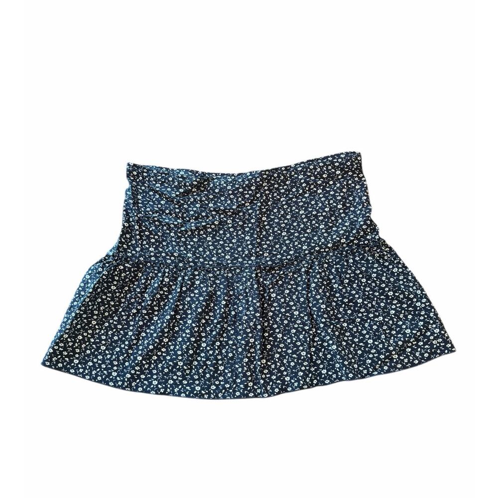 Brandy Melville Kenzo Skirt Black Floral One Size